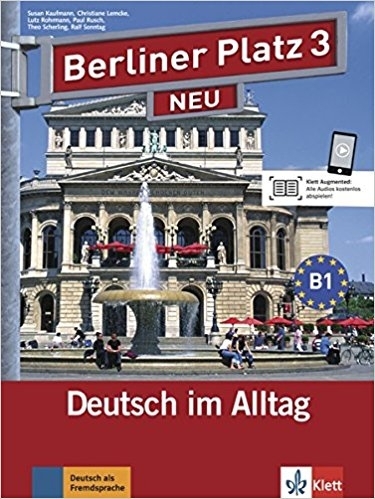 خرید کتاب آلمانی برلینر پلاتز Berliner Platz Neu: Lehr- Und Arbeitsbuch 3 + CD