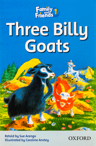 خرید کتاب فمیلی اند فرندز سه بز کوهی Family and Friends Readers 1 Three Billy Goats