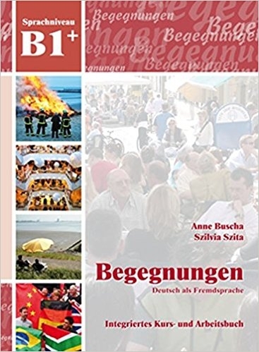 خرید کتاب آلمانی بگگنونگن Begegnungen: Kurs- und Arbeitsbuch B1+ CD