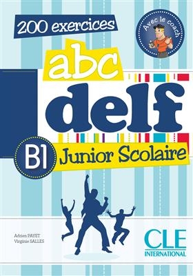 کتاب فرانسه  ABC DELF Junior scolaire Niveua B1 + DVD