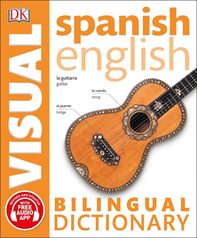 خرید کتاب دیکشنری اسپانیایی انگلیسی Spanish English Bilingual Visual Dictionary