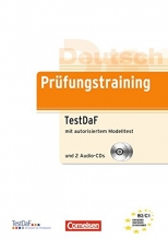 کتاب آلمانی Prüfungstraining DaF B2-C1 - TestDaF Ubungsbuch mit autorisiertem Modelltest und CDs