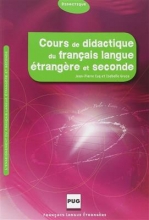 کتاب  Cours de didactique du francais langue etrangere et seconde