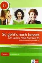 کتاب آلمانی So geht's noch besser zum Goethe-/ÖSD-Zertifikat B1+ CDs