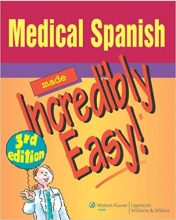 کتاب اسپانیایی Medical Spanish Made Incredibly Easy