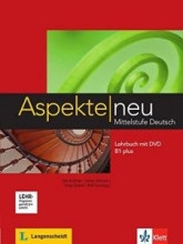 خرید کتاب آلمانی اسپکته جدید Aspekte neu B1 mittelstufe deutsch lehrbuch + Arbeitsbuch mit audio-cd DVD