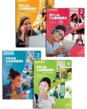 خرید مجموعه 4 جلدی فور كورنرز ويرايش دوم Four Corners Second Edition