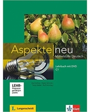 خرید کتاب آلمانی اسپکته جدید Aspekte neu C1 mittelstufe deutsch lehrbuch + Arbeitsbuch mit audio-cd DVD