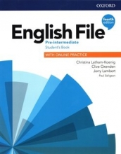 كتاب  English File Pre-intermediate (4th) SB+WB+CD