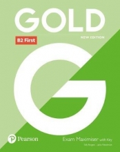 خرید کتاب گلد بی دو فرست Gold B2 First Coursebook Maximiser with Key