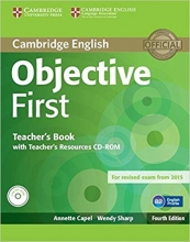 خرید کتاب معلم آبجکتیو فرست Objective First Teachers Book