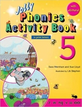 خرید کتاب جولی فونیکس اکتیویتی بوک و ورک بوک 5 Jolly Phonics activity book and work book