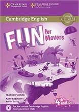 خرید کتاب معلم فان فور مورز ویرایش چهارم Fun for Movers Teachers Book 4th