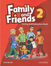 خرید کتاب فمیلی اند فرندز تست Family and Friends Test & Evaluation 2