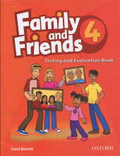 خرید کتاب فمیلی اند فرندز تست Family and Friends Test & Evaluation 4