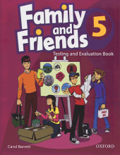خرید کتاب فمیلی اند فرندز تست Family and Friends Test & Evaluation 5