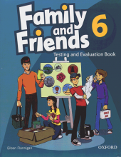 خرید  کتاب فمیلی اند فرندز تست Family and Friends Test & Evaluation 6