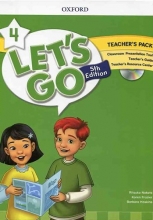 خرید کتاب معلم لتس گو ویرایش پنجم Lets Go 5th 4 Teachers Pack + DVD