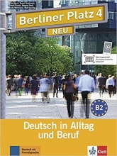 خرید کتاب آلمانی برلینر پلاتز  Berliner Platz Neu: Lehr- Und Arbeitsbuch 4 + CD