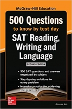 خرید کتاب اس ای تی 500 SAT Reading Writing and Language Questions to Know by Test Day
