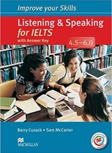 خرید کتاب ایمپرو یور اسکیلز لیستنینگ اند اسپیکینگ فور آیلتس Improve your Skills Listening & Speaking for IELTS 4.5- 6.0