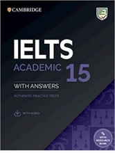 خرید کتاب کمبریج آکادمیک Cambridge English IELTS 15 Academic + CD