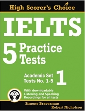 خرید کتاب آیلتس 5 پرکتیس تست, آکادمیک ست IELTS 5 Practice Tests, Academic Set 1: Tests No. 1-5