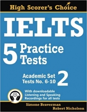 خرید کتاب آیلتس 5 پرکتیس تست, آکادمیک ست IELTS 5 Practice Tests, Academic Set 2: Tests No. 6-10