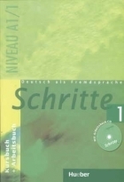 کتاب آلمانی شریته Deutsch als fremdsprache Schritte 1 NIVEAU A 1/1 Kursbuch + Arbeitsbuch