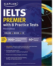 خرید کتاب کاپلن آیلتس پریمایر ویرایش سوم Kaplan IELTS Premier with 8 Practice Tests 3rd