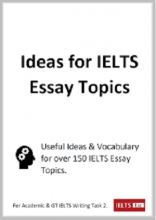 خرید كتاب ایدیاز فور آیلتس ایسی تاپیکز Ideas for IELTS Essay Topics