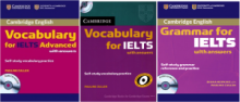 خرید مجموعه 3 جلدی کمبریج وکبیولاری اند گرامر فور آیلتس Cambridge Vocabulary and Grammar for IELTS