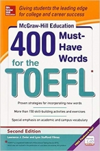 خرید کتاب 400 هو وردز فور تافل 400Must-Have Words for The TOEFL 2nd-McGraw Hill