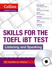 خرید کتاب کالینز اسکیلز فور د تافل لسینینگ اند اسپیکینگ Collins Skills for The TOEFL iBT Test: Listening and Speaking+CD