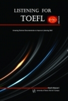 خرید کتاب لیسنینگ فور تافل LISTENING FOR TOEFL Amazing Science Documentaries to Improve Listening Skill