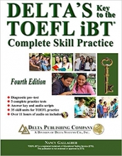 خرید کتاب تافل دلتا ویرایش چهارم Deltas Key to the TOEFL iBT 4th+CD
