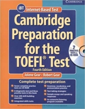 خرید کتاب تافل کمبريج پریپریشن فور د تافل تست Cambridge Preparation for the TOEFL Test (IBT) 4th+2CD