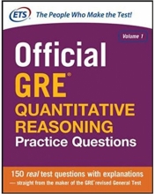 خرید کتاب جی آر ای کوانتیتیو ویرایش دوم Official GRE Quantitative Reasoning Practice Questions