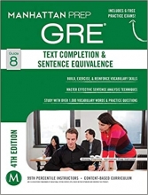 خرید كتاب منهتن تست کامپلشن GRE Text Completion & Sentence Equivalence