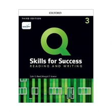 خرید کتاب کیو اسکیلز فور سکسز ویرایش سوم ریدینگ اند رایتینگ Q Skills for Success 3 3rd Reading and Writing
