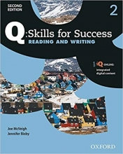 خرید کتاب کیو اسکیلز فور ساکسس ریدینگ اند رایتینگ Q Skills for Success 2 Reading and Writing 2nd+CD