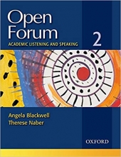 خرید کتاب اپن فروم Open Forum 2 Student Book with Test Booklet & CD