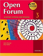 خرید کتاب اپن فروم Open Forum 3 Student Book with Test Booklet & CD