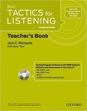 خرید کتاب معلم تکتیکس فور لیسنینگ بیسیک Tactics for Listening Basic: Teacher's Book Third Edition