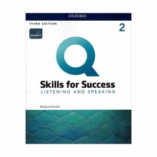 خرید کتاب کیو اسکیلز فور سکسز ویرایش سوم لیسنینگ اند اسپیکینگ Q Skills for Success 2 3rd Listening and Speaking