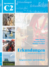خرید کتاب آلمانی ارکوندونگن Erkundungen: Kurs- Und Arbeitsbuch C2 + CD