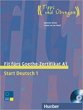 خريد کتاب آزمون آلمانی فیت فورس گوته زرتیفیکات Fit fürs Goethe-Zertifikat A1: Start Deutsch 1