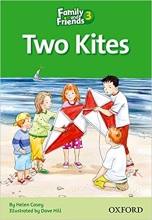 خرید کتاب داستان فمیلی اند فرندز دو بادبادک Family and Friends Readers 3 Two Kites