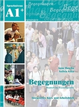 خرید کتاب آلمانی بگگنونگن Begegnungen: Kurs- und Arbeitsbuch A1+ CD