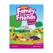 کتاب امریکن فمیلی اند فرندز Family and Friends starter (2nd) SB+WB+2CD وزیری